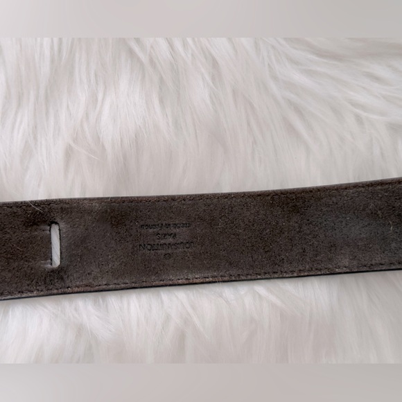 LOUIS VUITTON Leather Monogram Glacé Wrap Bracelet - Picture 6 of 9